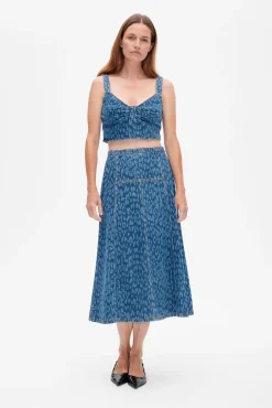 Baum und Pferdgarten Nederdele | Denim>SAAR SKIRT |